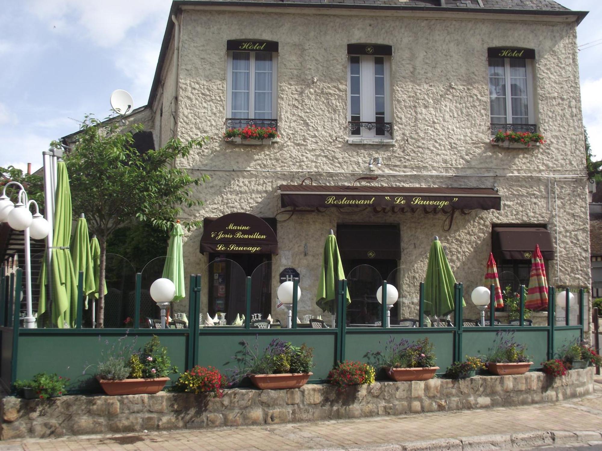 Le Sauvage Otel Château-Renard Dış mekan fotoğraf